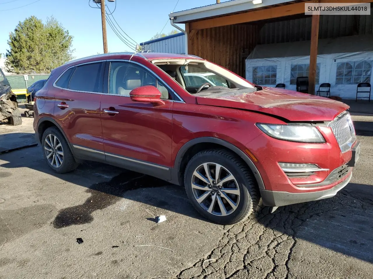 2019 Lincoln Mkc Reserve VIN: 5LMTJ3DH5KUL44018 Lot: 53636475