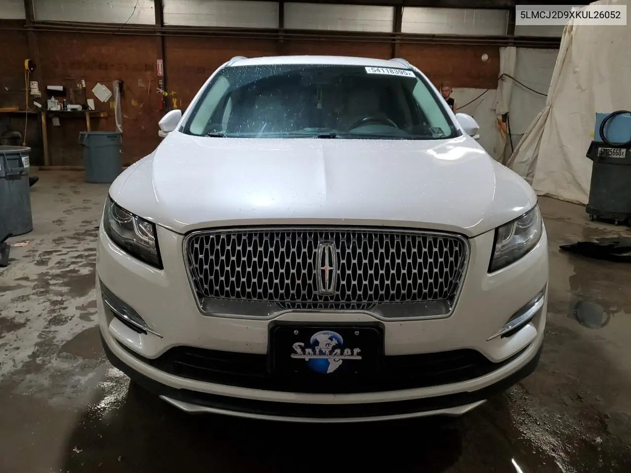 2019 Lincoln Mkc Select VIN: 5LMCJ2D9XKUL26052 Lot: 54118395