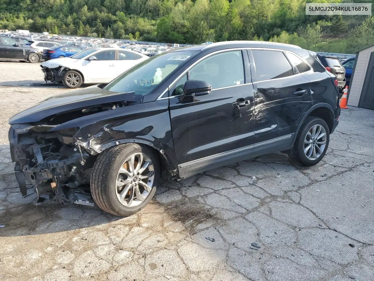 2019 Lincoln Mkc Select VIN: 5LMCJ2C94KUL16876 Lot: 54417185