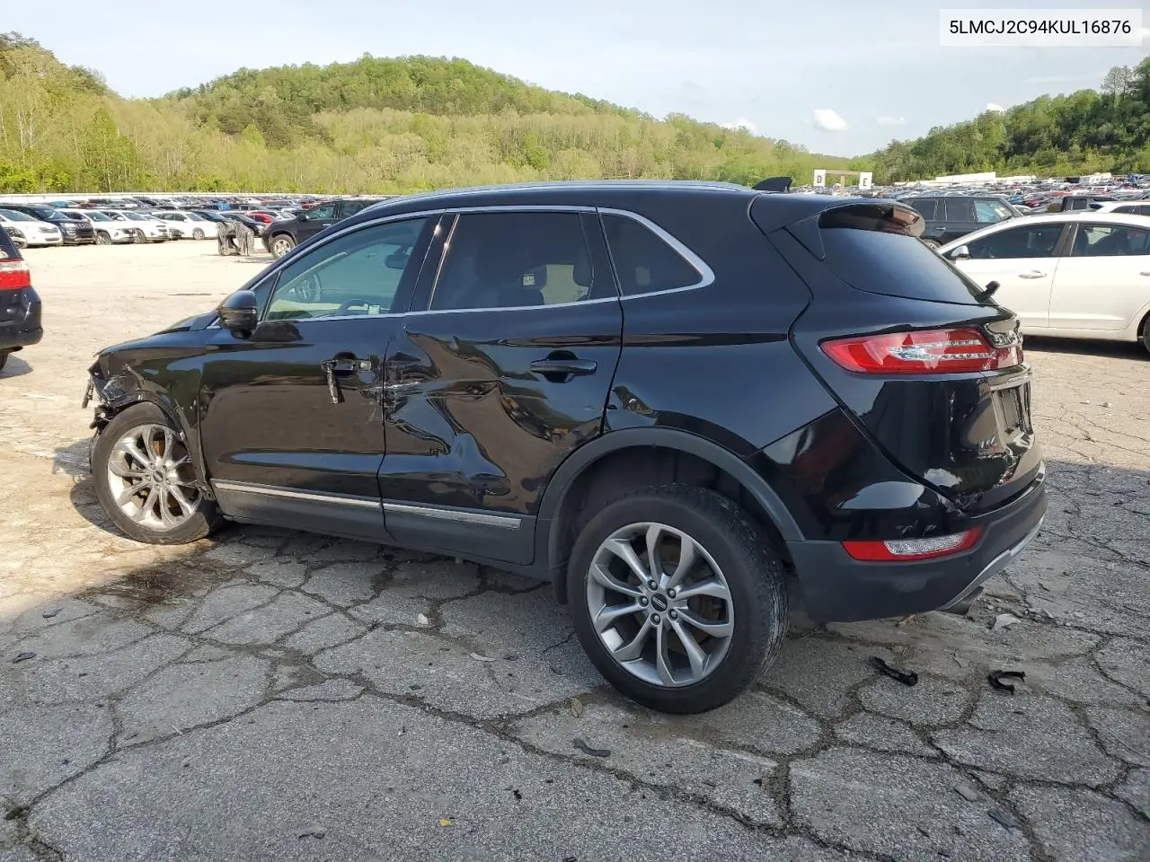 2019 Lincoln Mkc Select VIN: 5LMCJ2C94KUL16876 Lot: 54417185