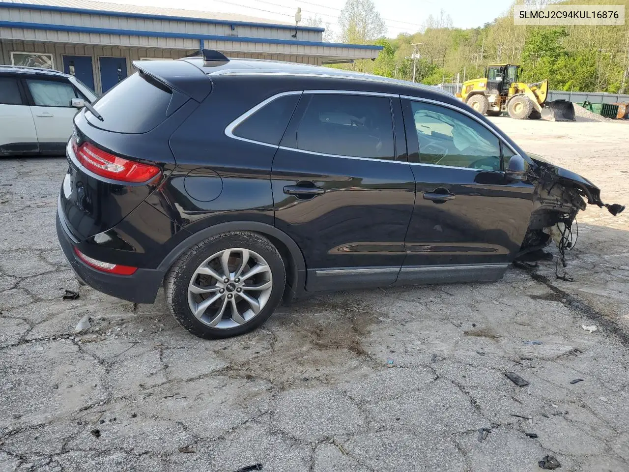 2019 Lincoln Mkc Select VIN: 5LMCJ2C94KUL16876 Lot: 54417185