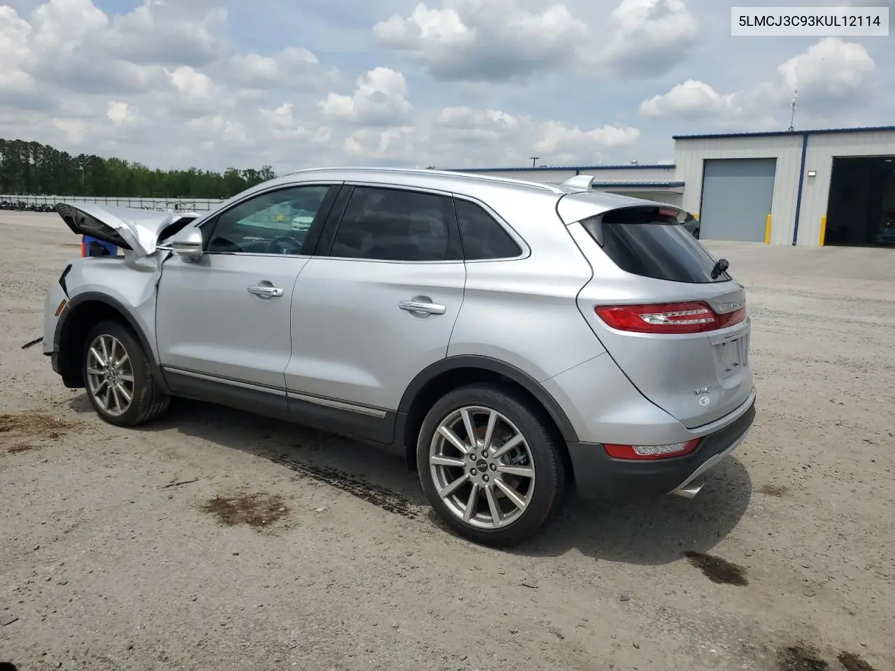 2019 Lincoln Mkc Reserve VIN: 5LMCJ3C93KUL12114 Lot: 54557665