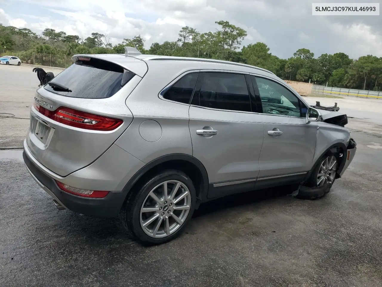 2019 Lincoln Mkc Reserve VIN: 5LMCJ3C97KUL46993 Lot: 55403035