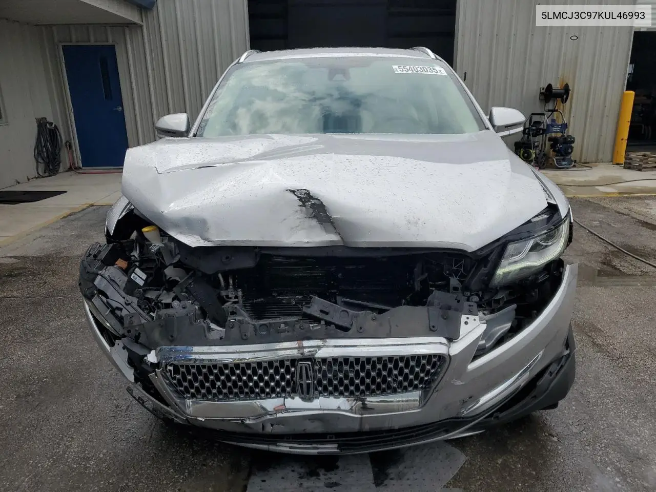 2019 Lincoln Mkc Reserve VIN: 5LMCJ3C97KUL46993 Lot: 55403035