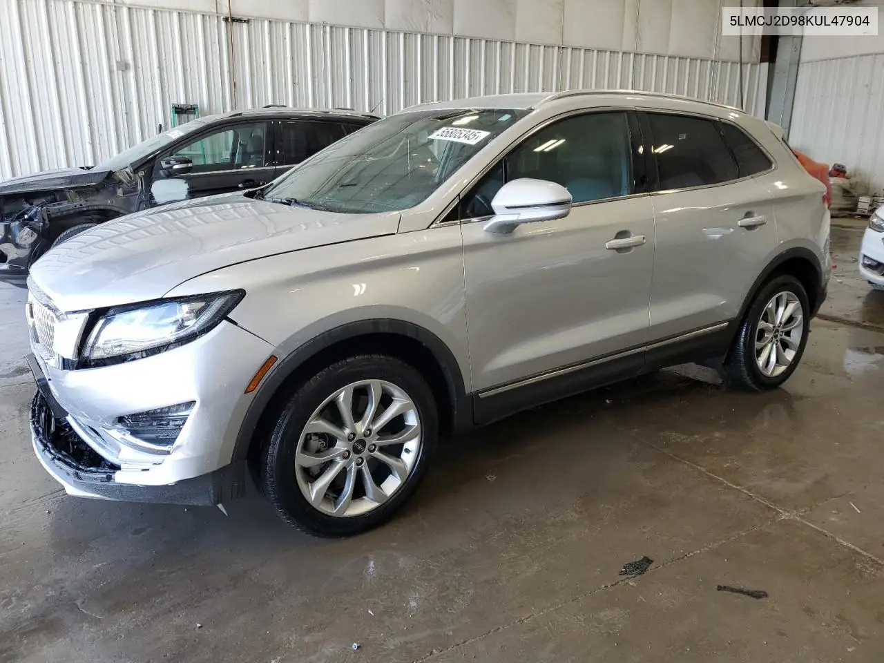 2019 Lincoln Mkc Select VIN: 5LMCJ2D98KUL47904 Lot: 55805345
