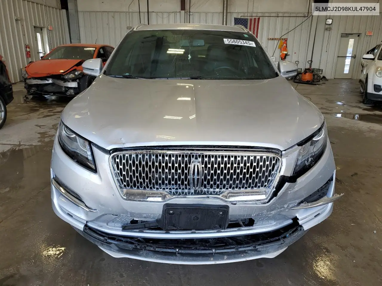 2019 Lincoln Mkc Select VIN: 5LMCJ2D98KUL47904 Lot: 55805345