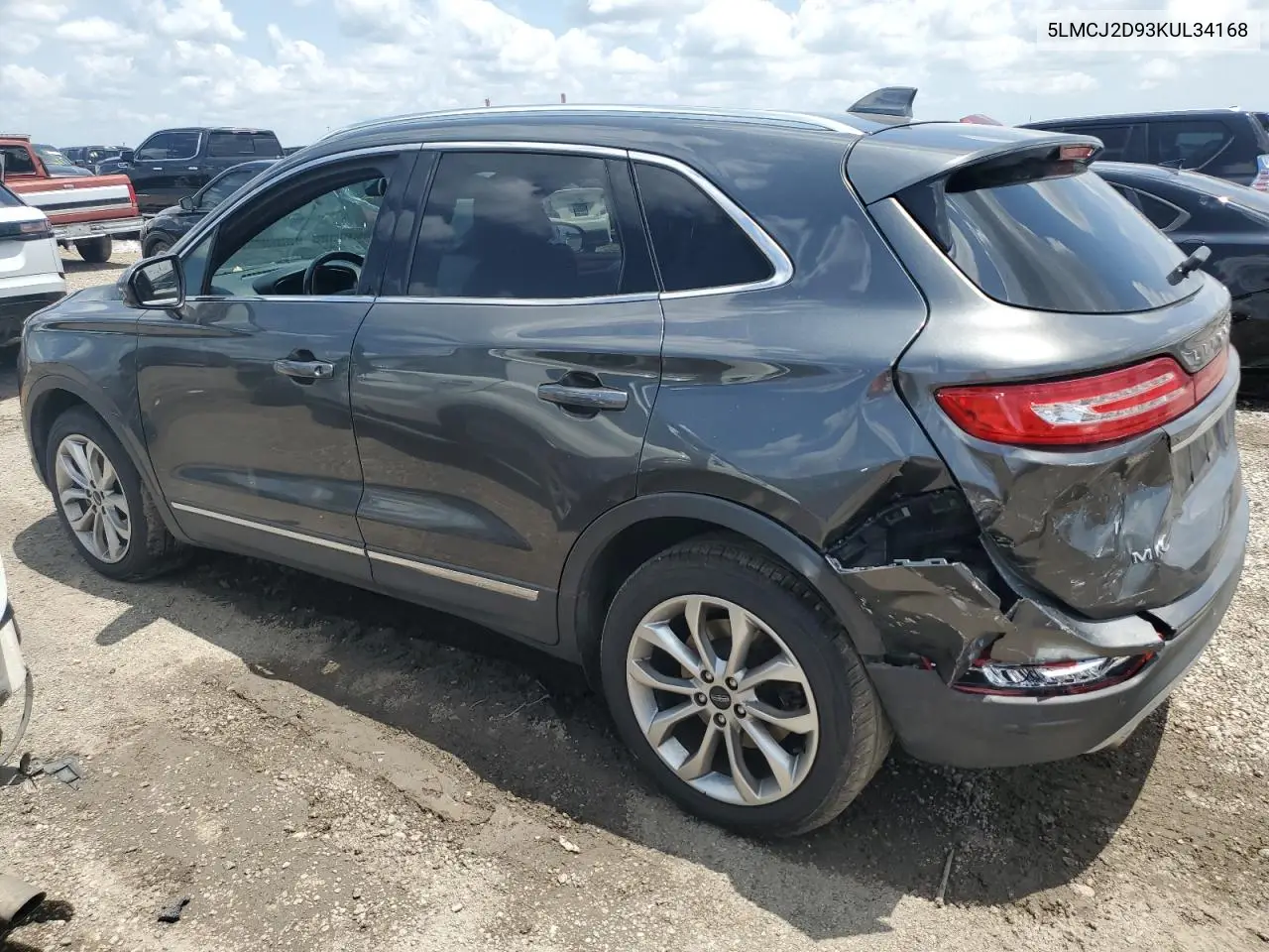 2019 Lincoln Mkc Select VIN: 5LMCJ2D93KUL34168 Lot: 56023245