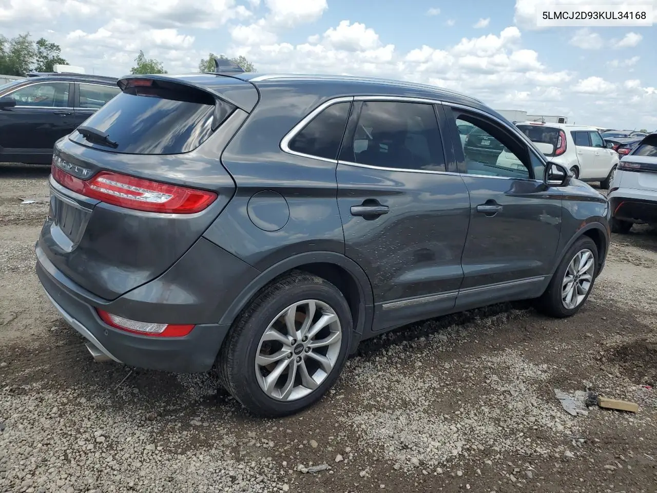 2019 Lincoln Mkc Select VIN: 5LMCJ2D93KUL34168 Lot: 56023245