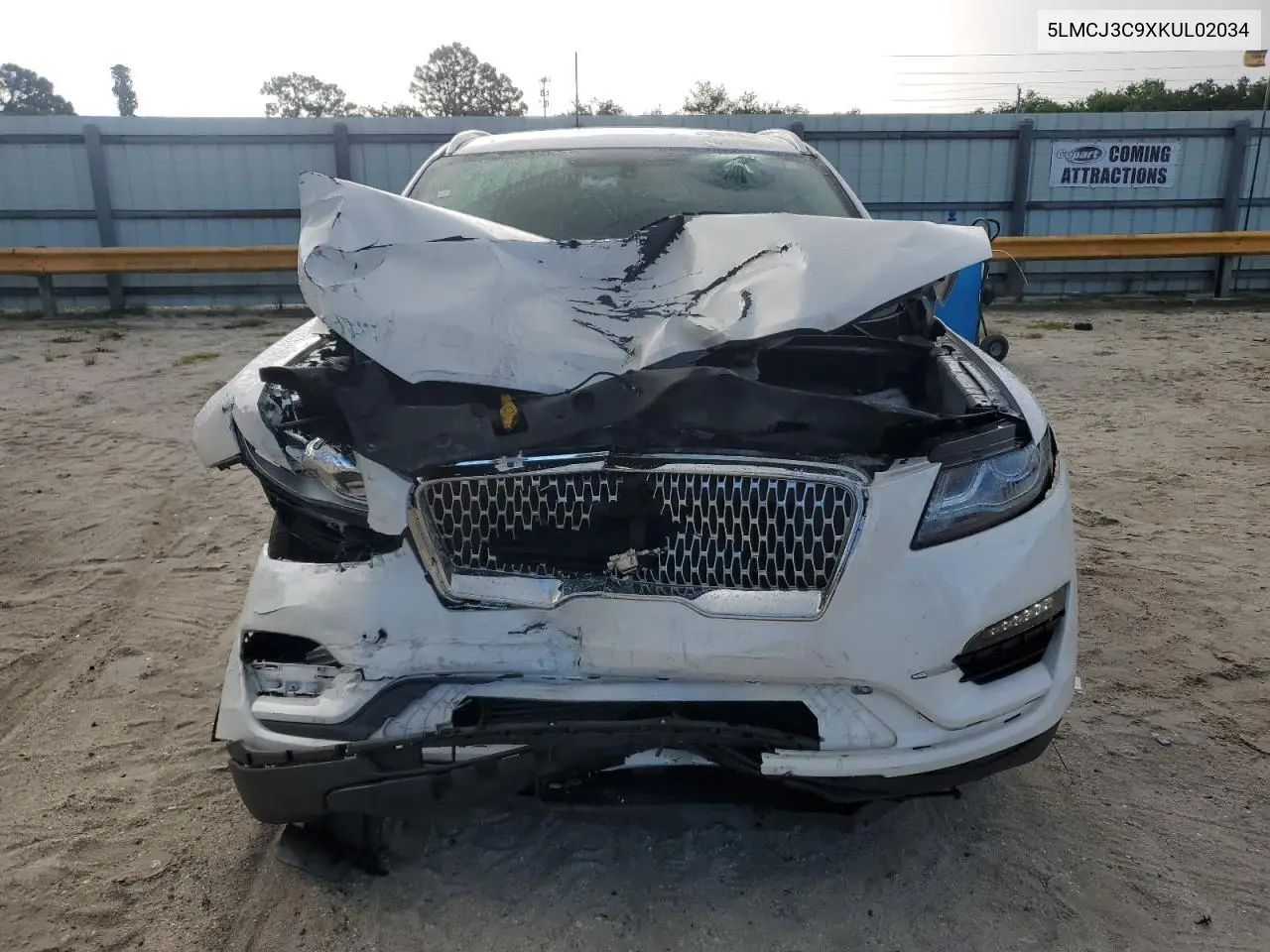 2019 Lincoln Mkc Reserve VIN: 5LMCJ3C9XKUL02034 Lot: 56217375