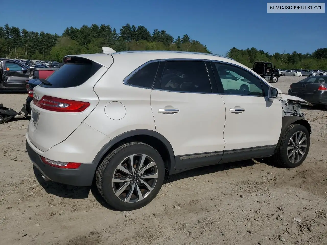 2019 Lincoln Mkc Reserve VIN: 5LMCJ3C99KUL31721 Lot: 56321475