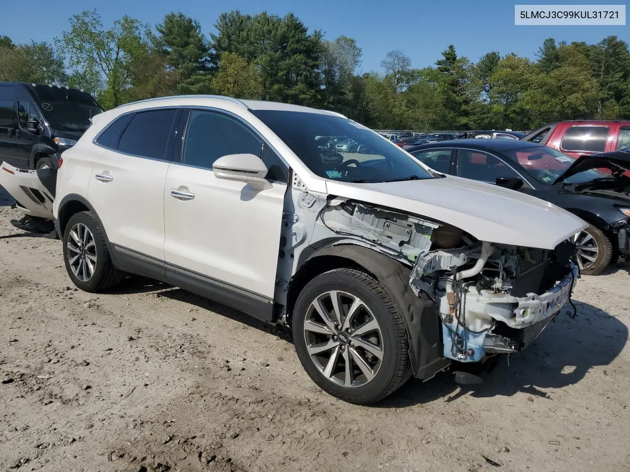 2019 Lincoln Mkc Reserve VIN: 5LMCJ3C99KUL31721 Lot: 56321475