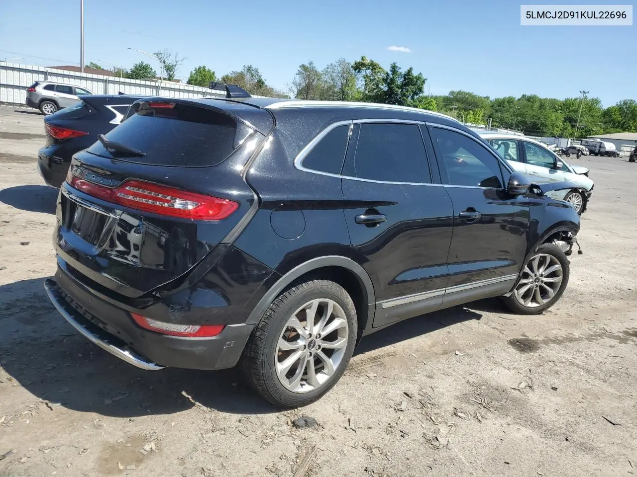 2019 Lincoln Mkc Select VIN: 5LMCJ2D91KUL22696 Lot: 56699465