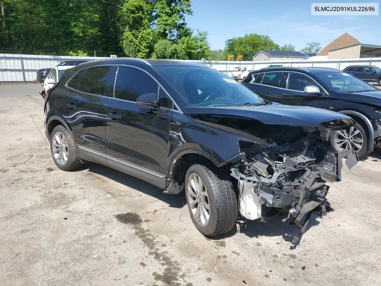 2019 Lincoln Mkc Select VIN: 5LMCJ2D91KUL22696 Lot: 56699465