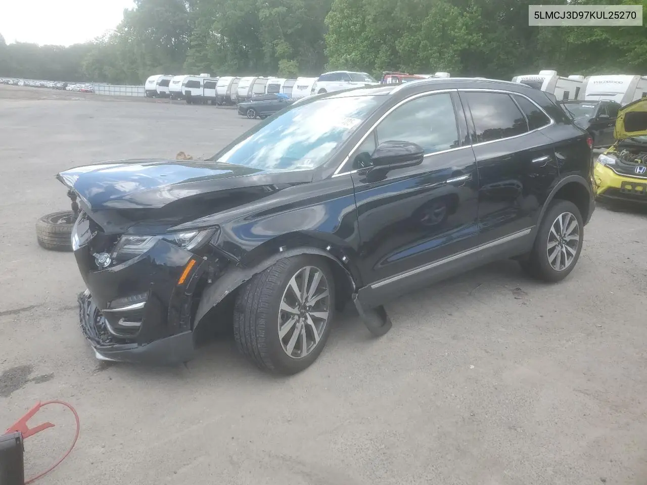 2019 Lincoln Mkc Reserve VIN: 5LMCJ3D97KUL25270 Lot: 57532405