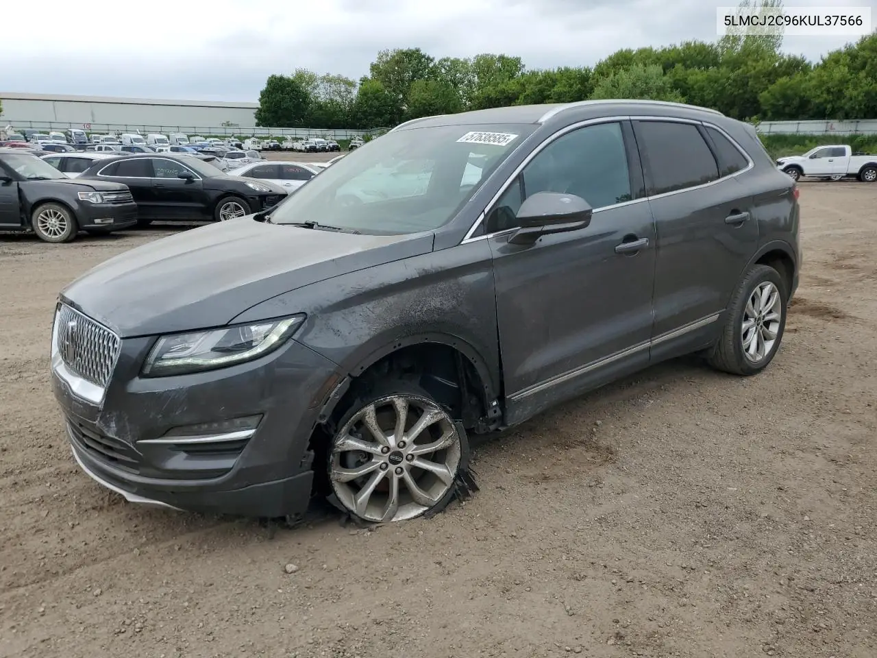 2019 Lincoln Mkc Select VIN: 5LMCJ2C96KUL37566 Lot: 57638585