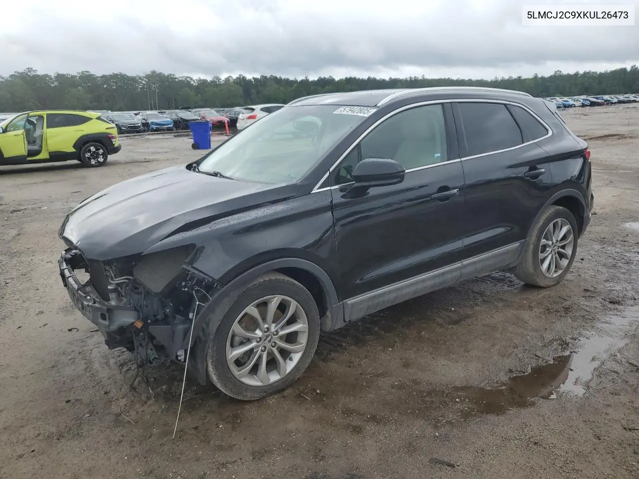 2019 Lincoln Mkc Select VIN: 5LMCJ2C9XKUL26473 Lot: 57942805