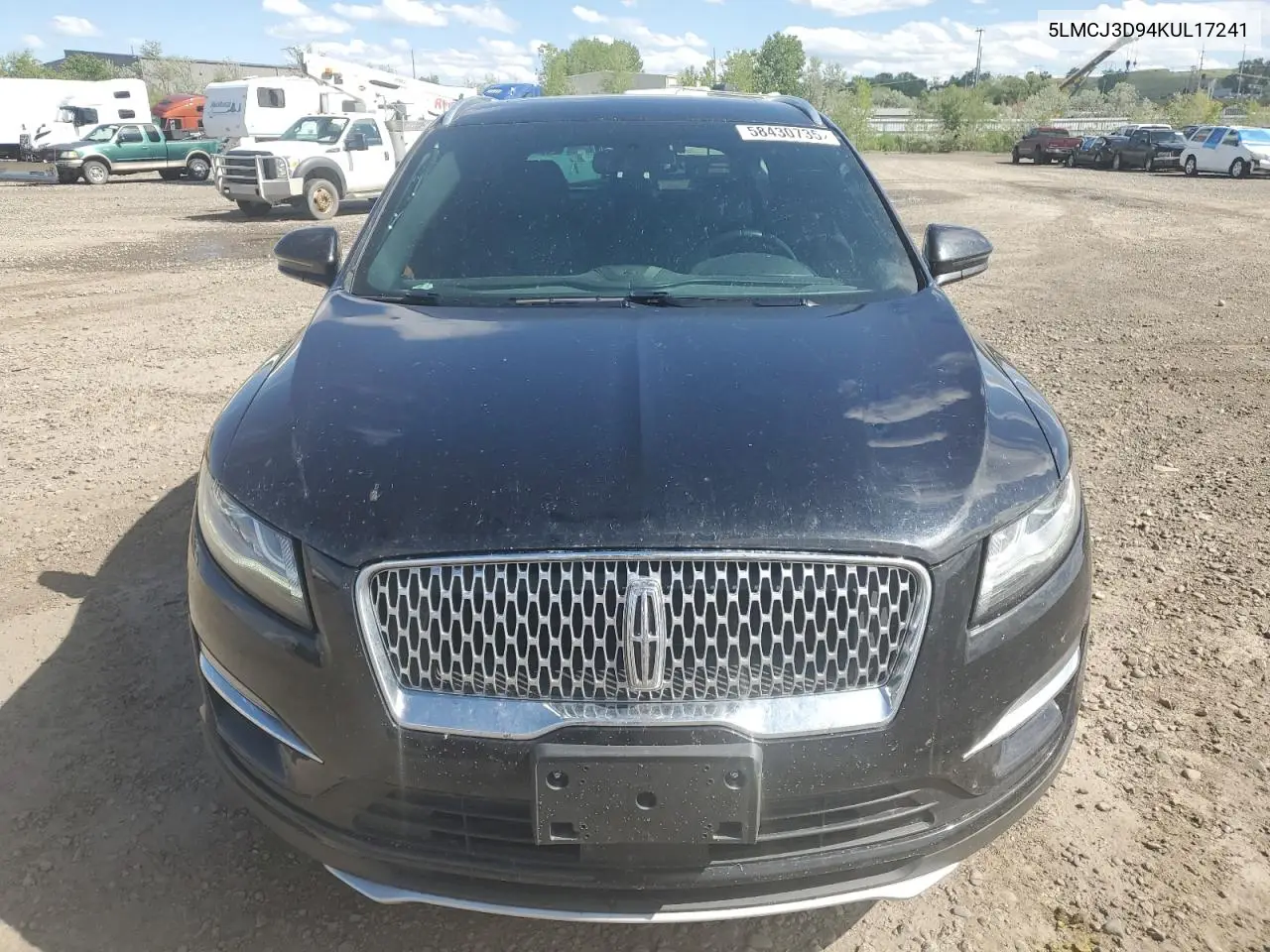 2019 Lincoln Mkc Reserve VIN: 5LMCJ3D94KUL17241 Lot: 58430735