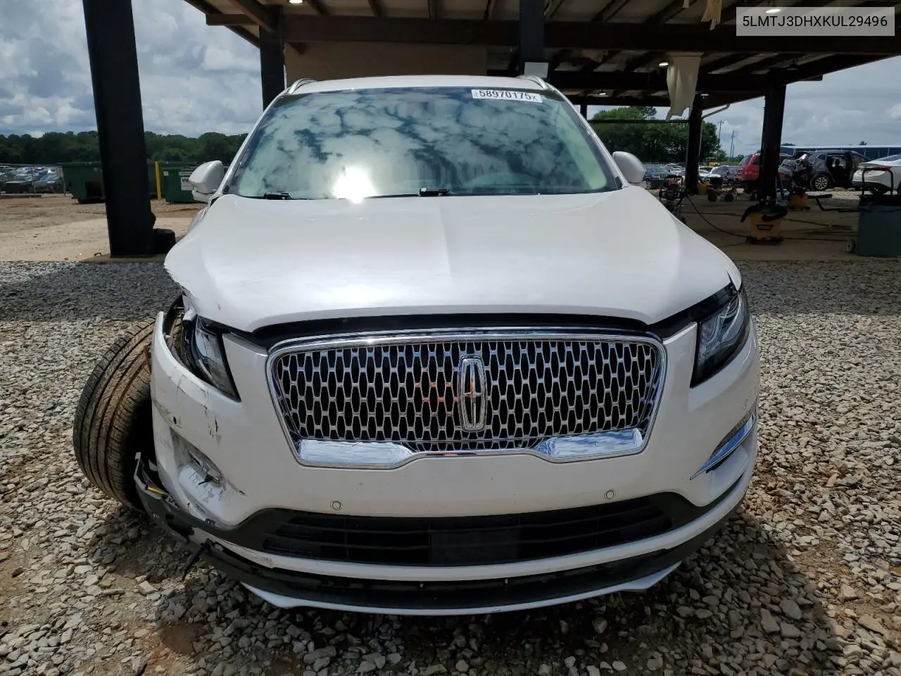 2019 Lincoln Mkc Reserve VIN: 5LMTJ3DHXKUL29496 Lot: 58970175