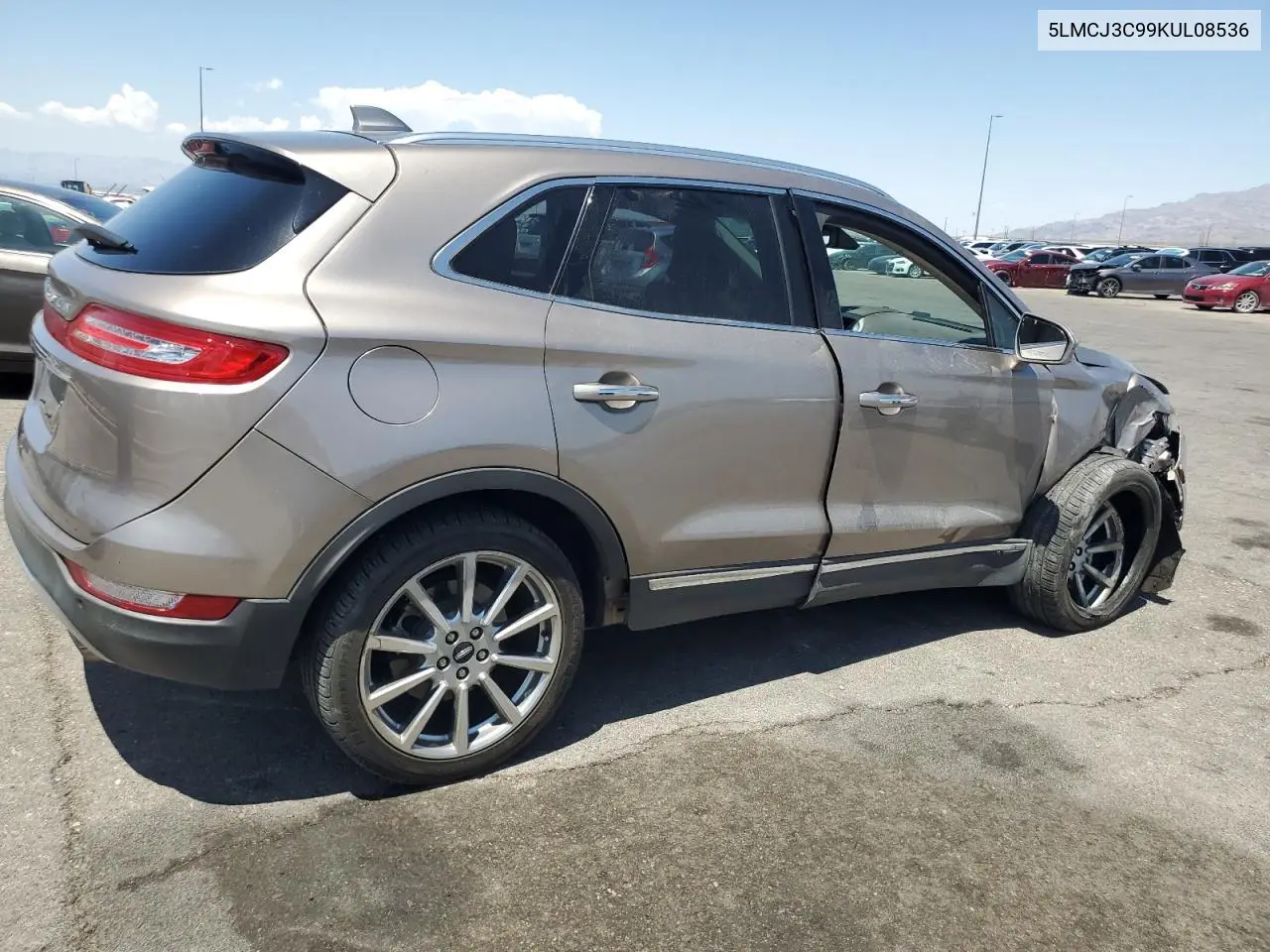 2019 Lincoln Mkc Reserve VIN: 5LMCJ3C99KUL08536 Lot: 59762545