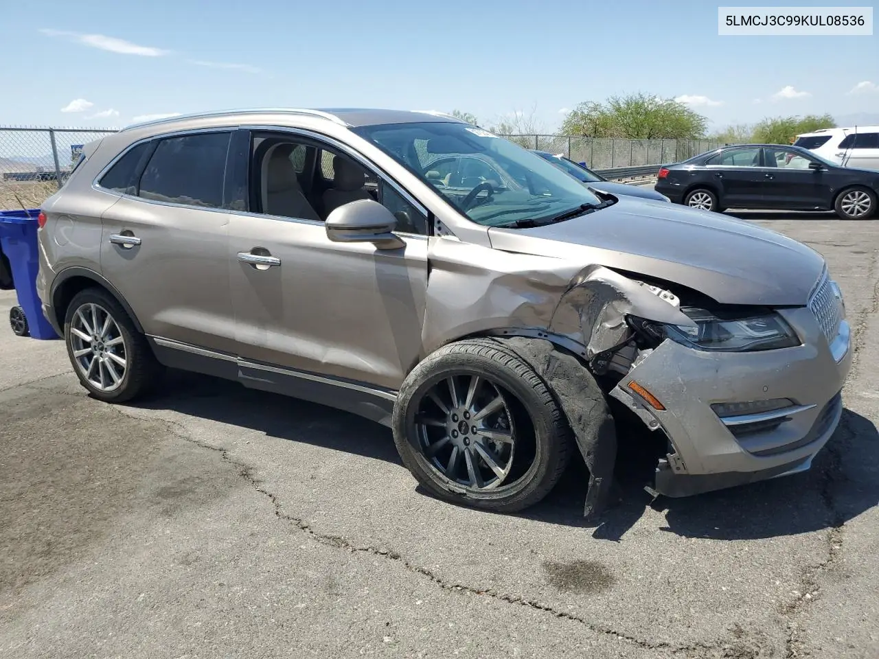 2019 Lincoln Mkc Reserve VIN: 5LMCJ3C99KUL08536 Lot: 59762545