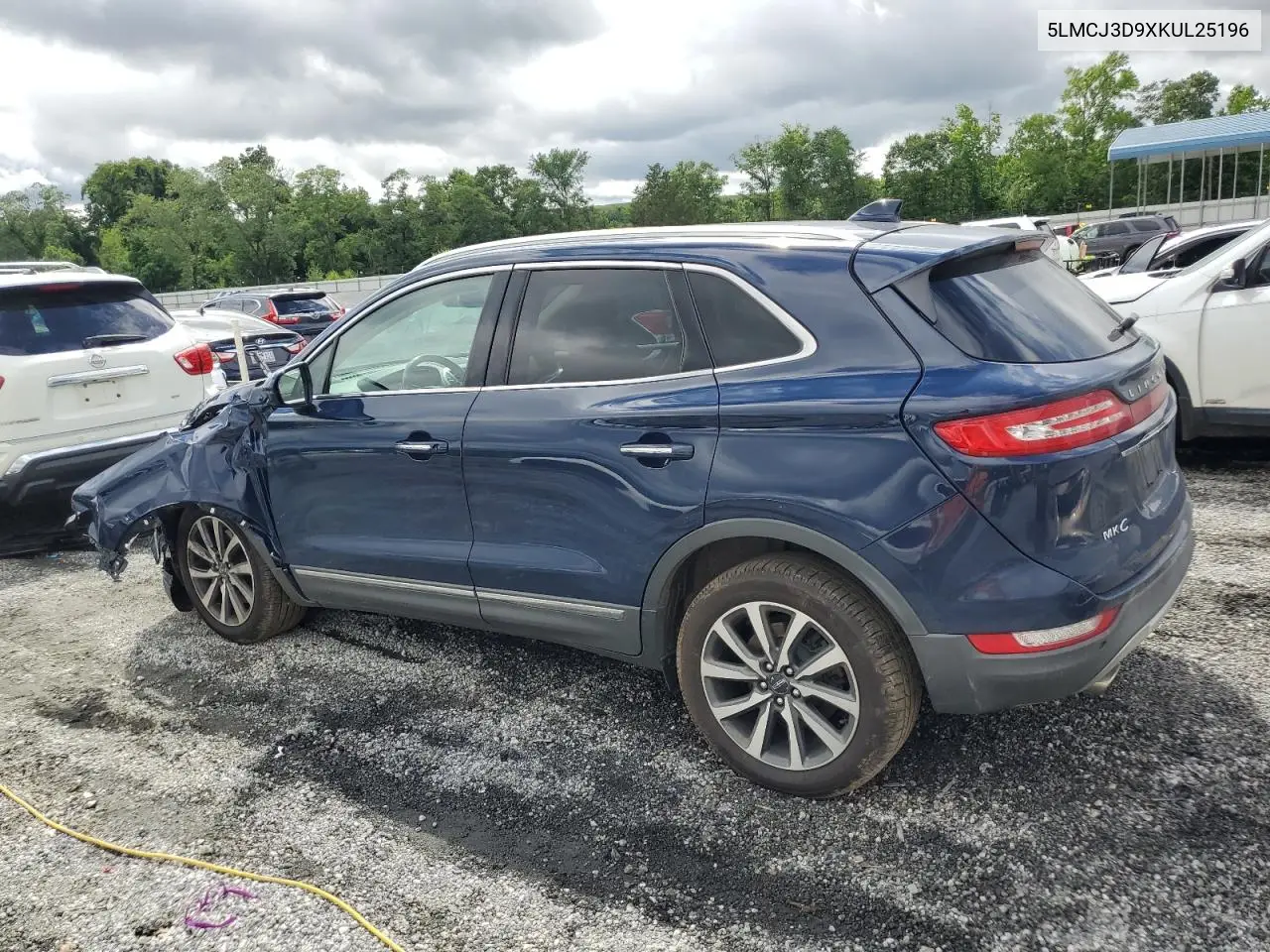 2019 Lincoln Mkc Reserve VIN: 5LMCJ3D9XKUL25196 Lot: 59796415