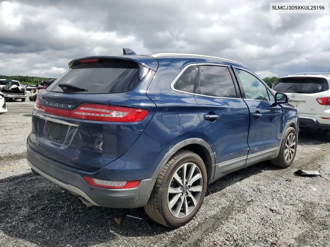 2019 Lincoln Mkc Reserve VIN: 5LMCJ3D9XKUL25196 Lot: 59796415