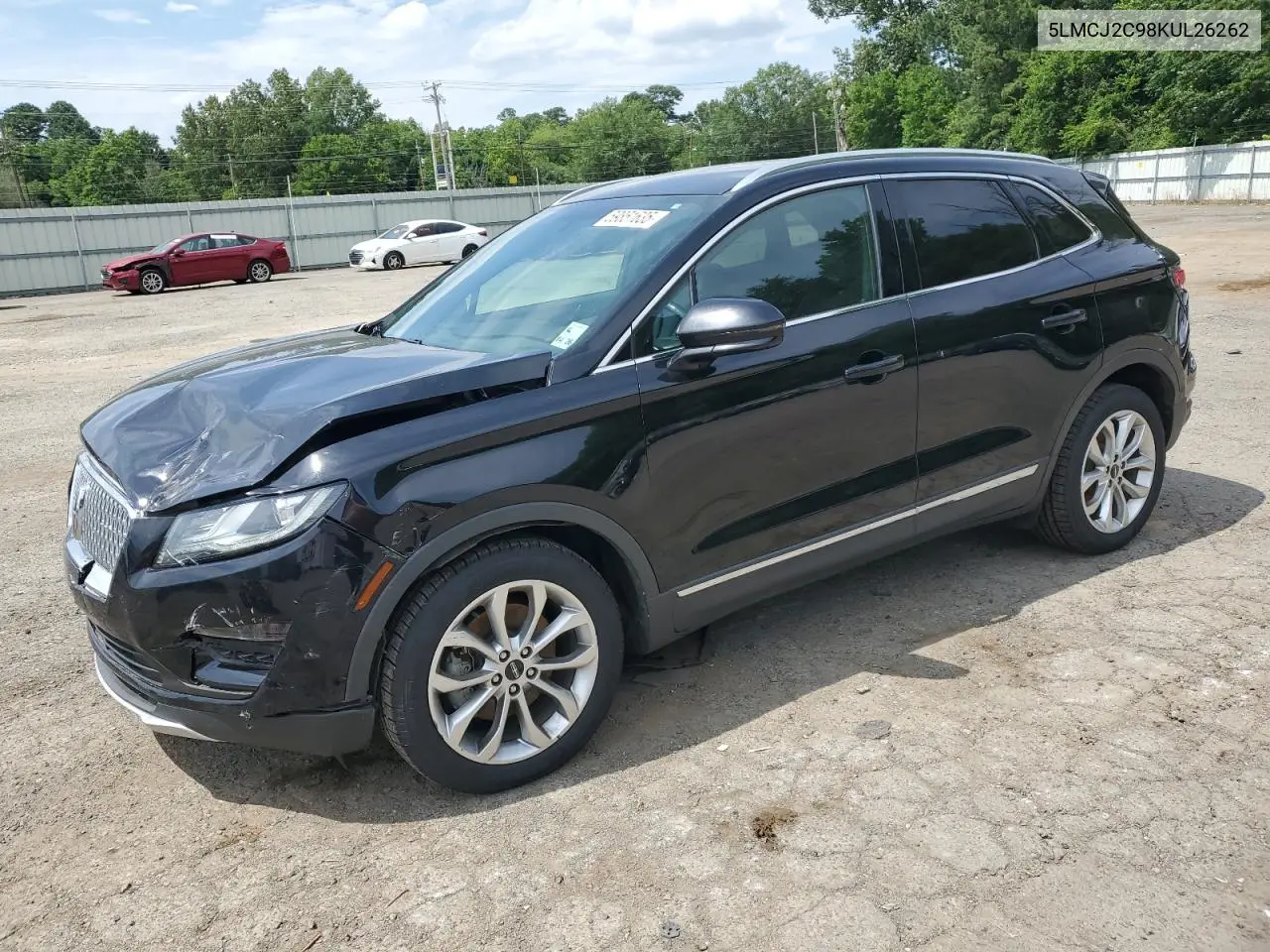 2019 Lincoln Mkc Select VIN: 5LMCJ2C98KUL26262 Lot: 59851635