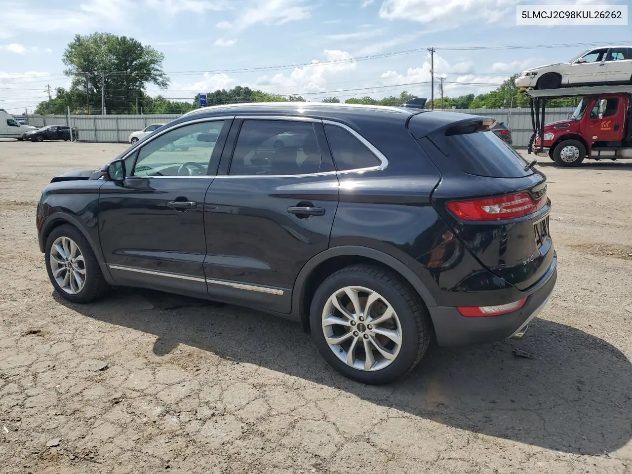 2019 Lincoln Mkc Select VIN: 5LMCJ2C98KUL26262 Lot: 59851635