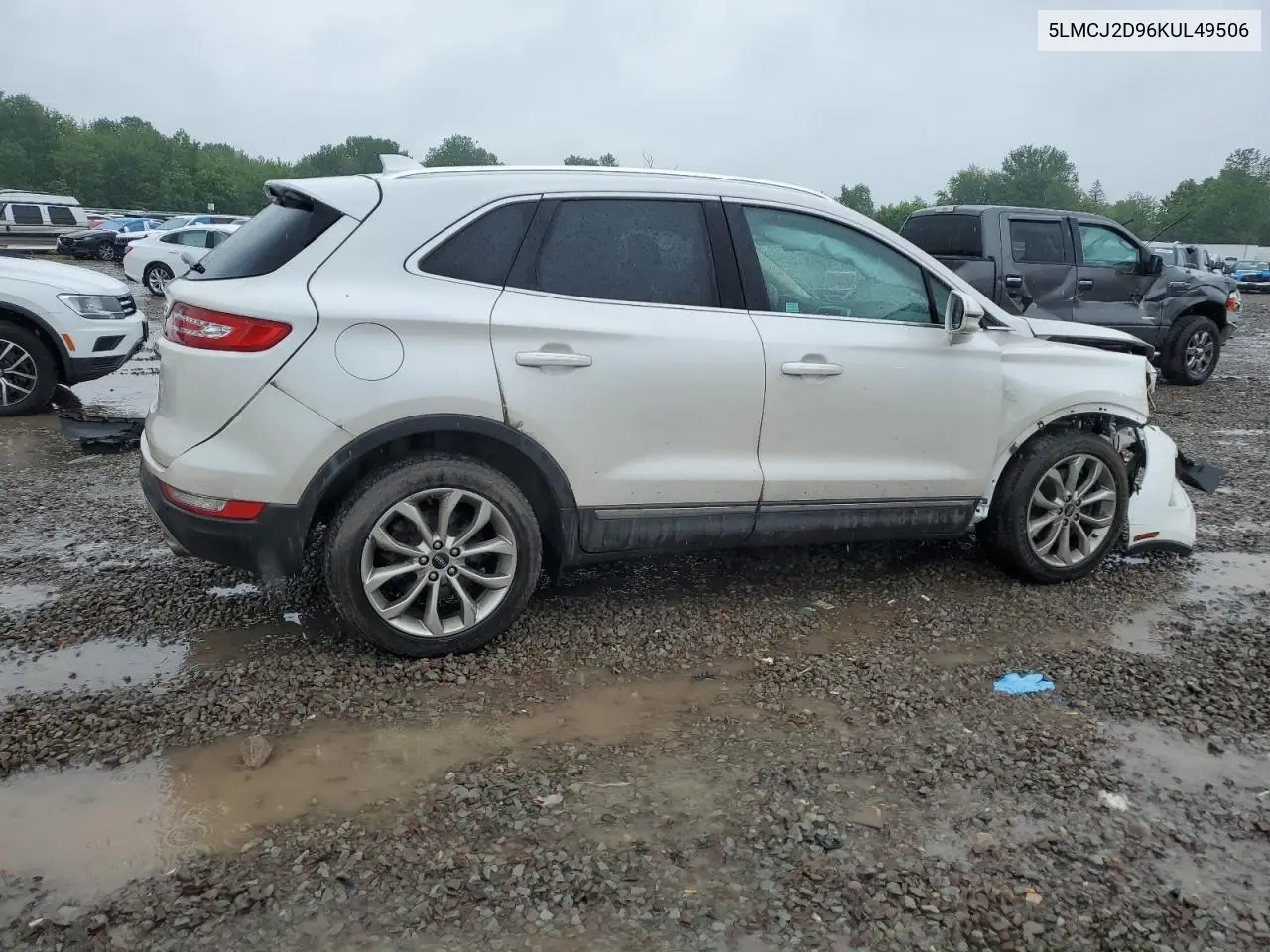 2019 Lincoln Mkc Select VIN: 5LMCJ2D96KUL49506 Lot: 59853145
