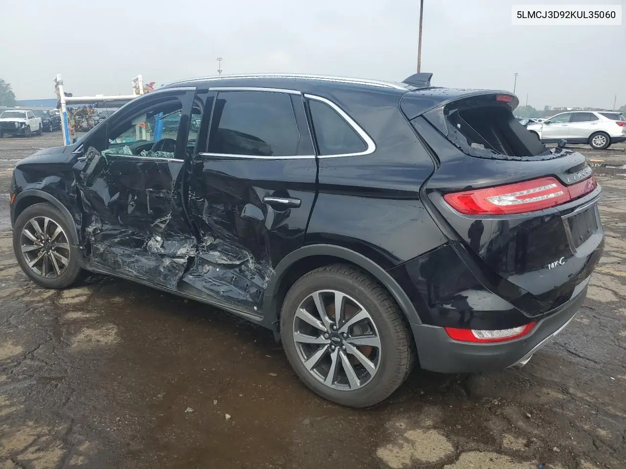 2019 Lincoln Mkc Reserve VIN: 5LMCJ3D92KUL35060 Lot: 59859835