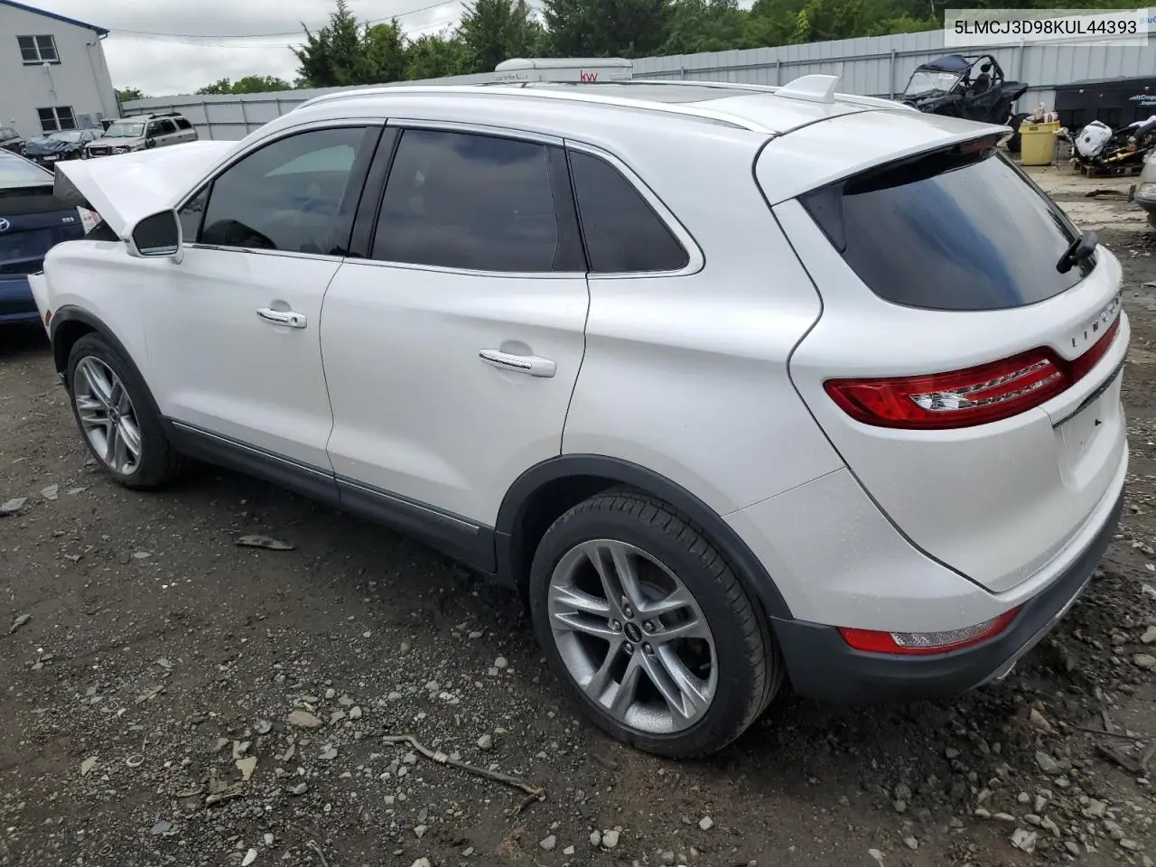 2019 Lincoln Mkc Reserve VIN: 5LMCJ3D98KUL44393 Lot: 60248805
