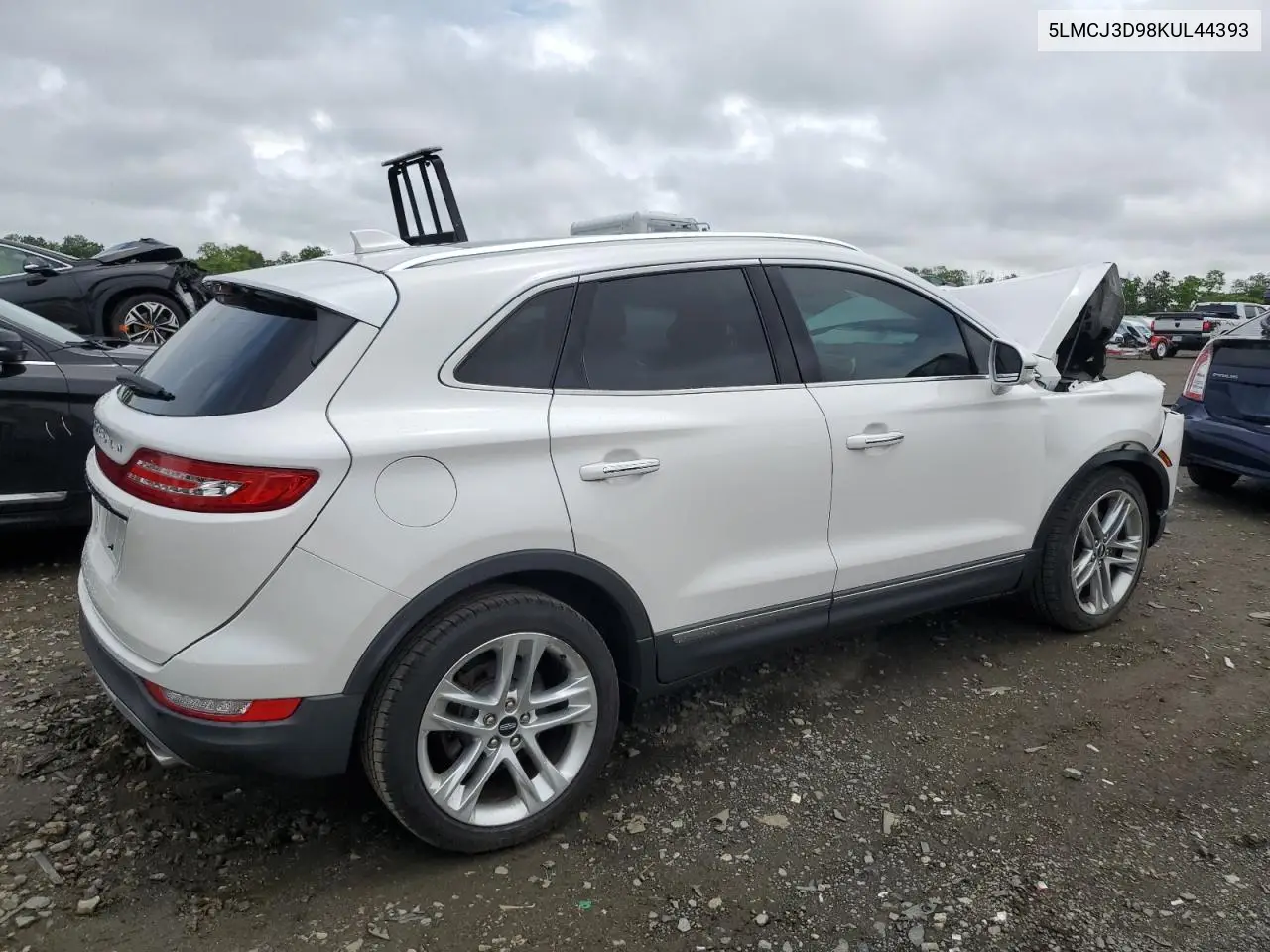2019 Lincoln Mkc Reserve VIN: 5LMCJ3D98KUL44393 Lot: 60248805