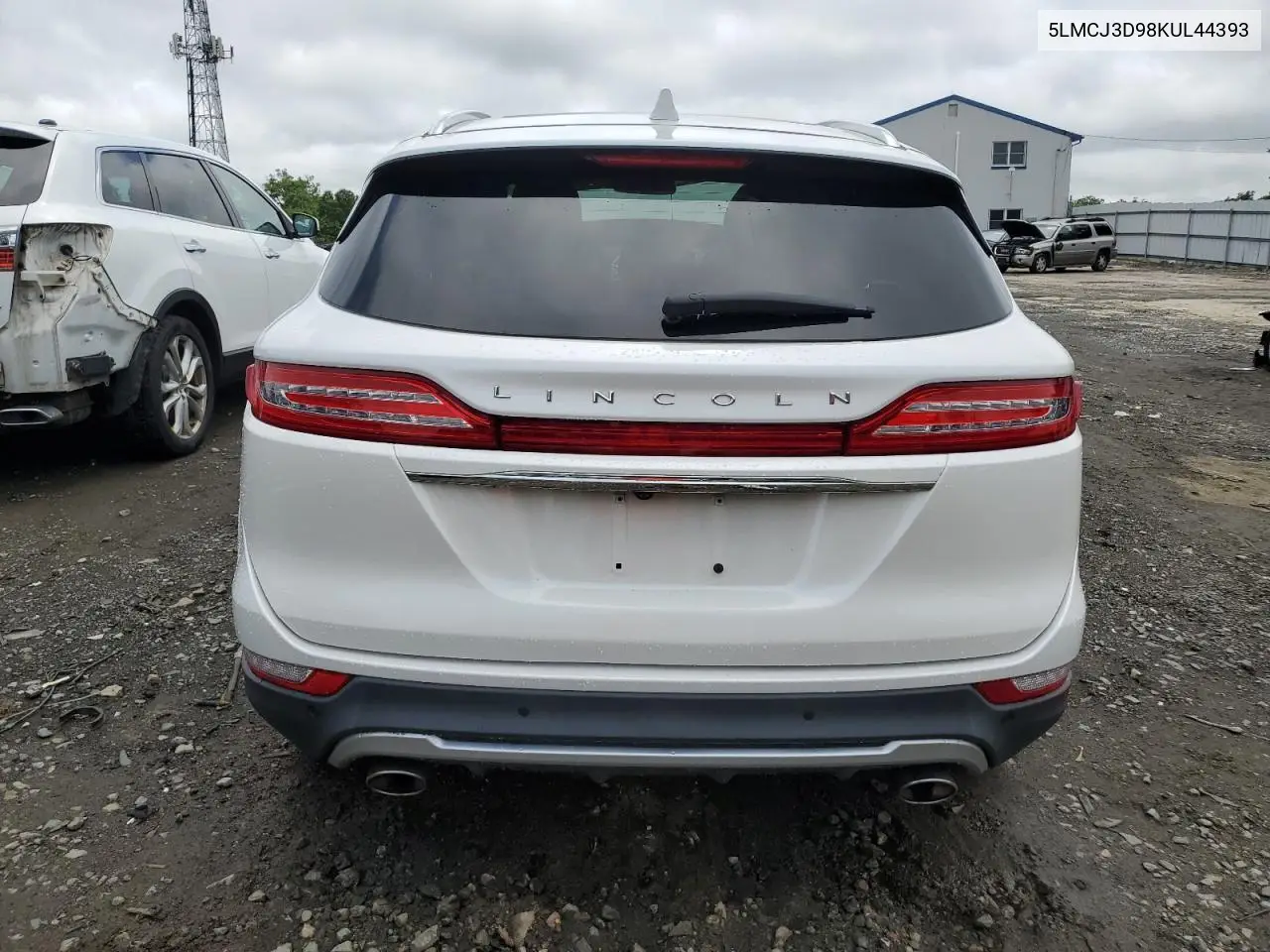 2019 Lincoln Mkc Reserve VIN: 5LMCJ3D98KUL44393 Lot: 60248805