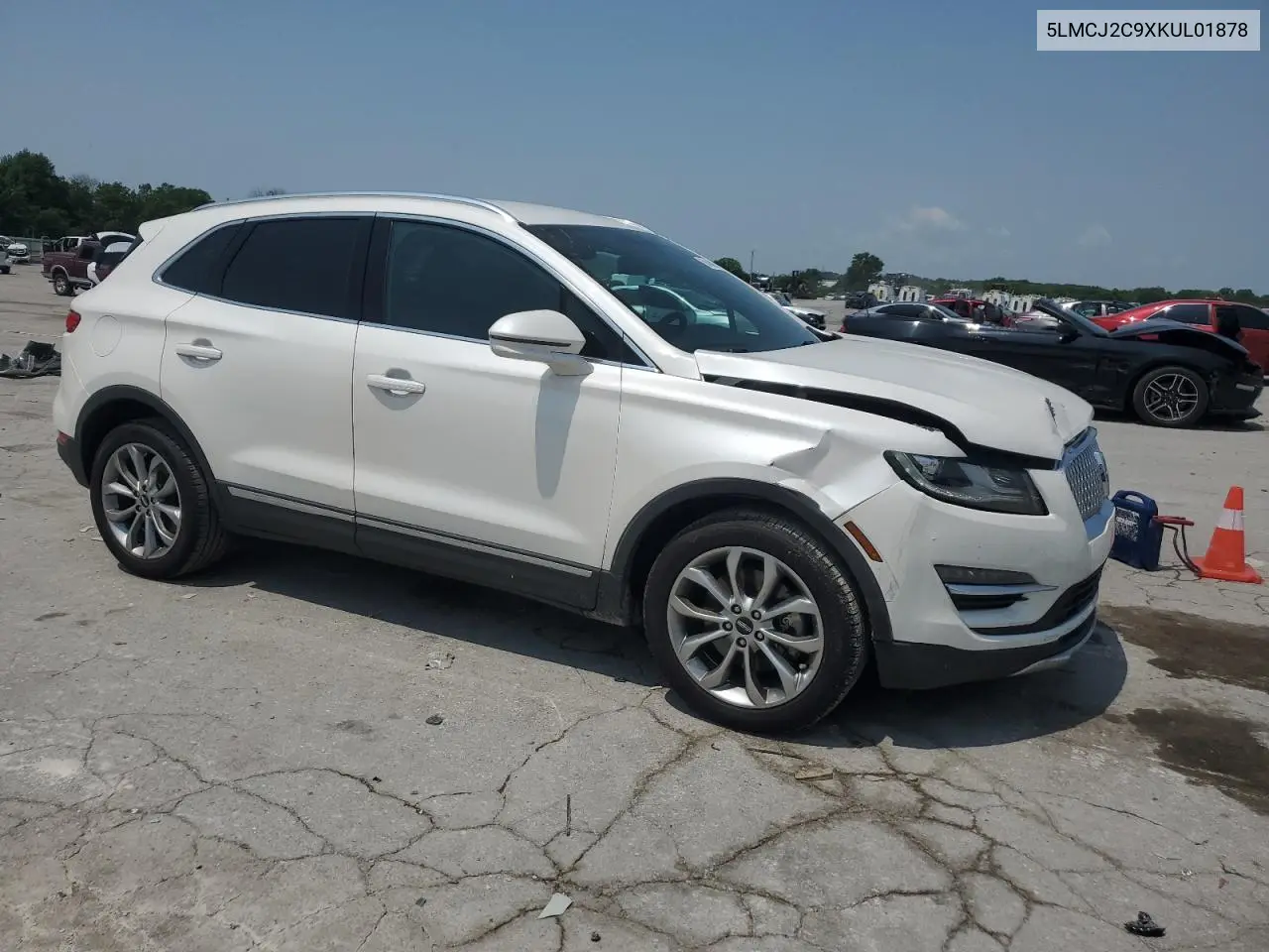 2019 Lincoln Mkc Select VIN: 5LMCJ2C9XKUL01878 Lot: 60434995