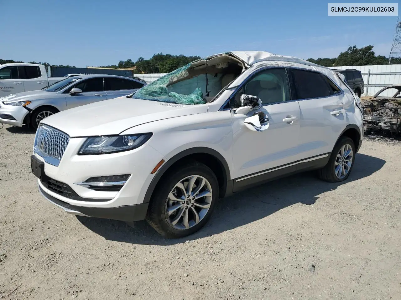 2019 Lincoln Mkc Select VIN: 5LMCJ2C99KUL02603 Lot: 60930025