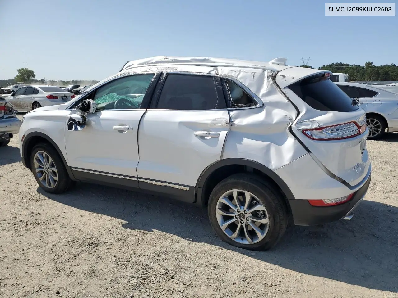 2019 Lincoln Mkc Select VIN: 5LMCJ2C99KUL02603 Lot: 60930025
