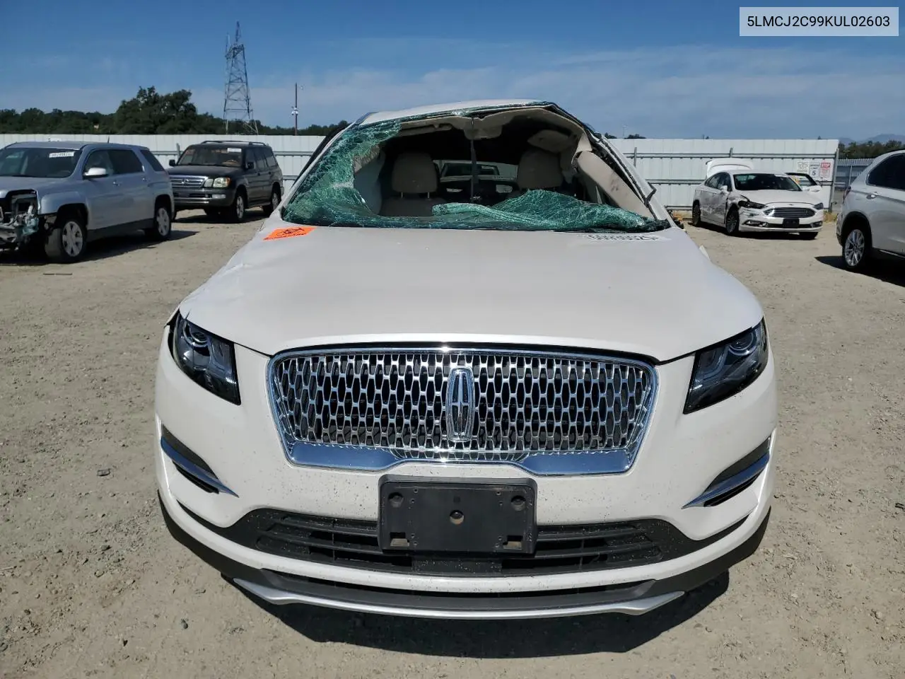 2019 Lincoln Mkc Select VIN: 5LMCJ2C99KUL02603 Lot: 60930025
