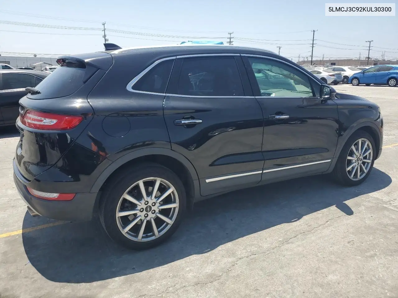 2019 Lincoln Mkc Reserve VIN: 5LMCJ3C92KUL30300 Lot: 61103295