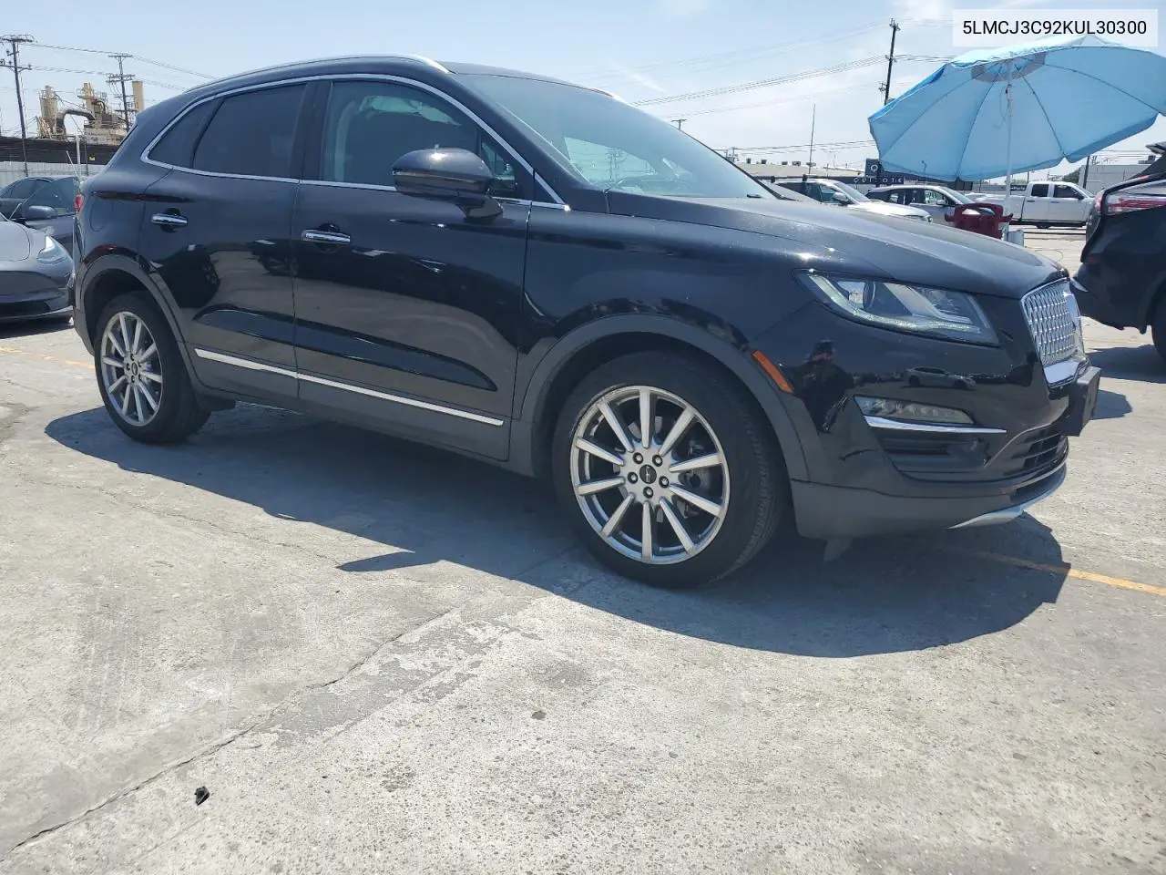 2019 Lincoln Mkc Reserve VIN: 5LMCJ3C92KUL30300 Lot: 61103295