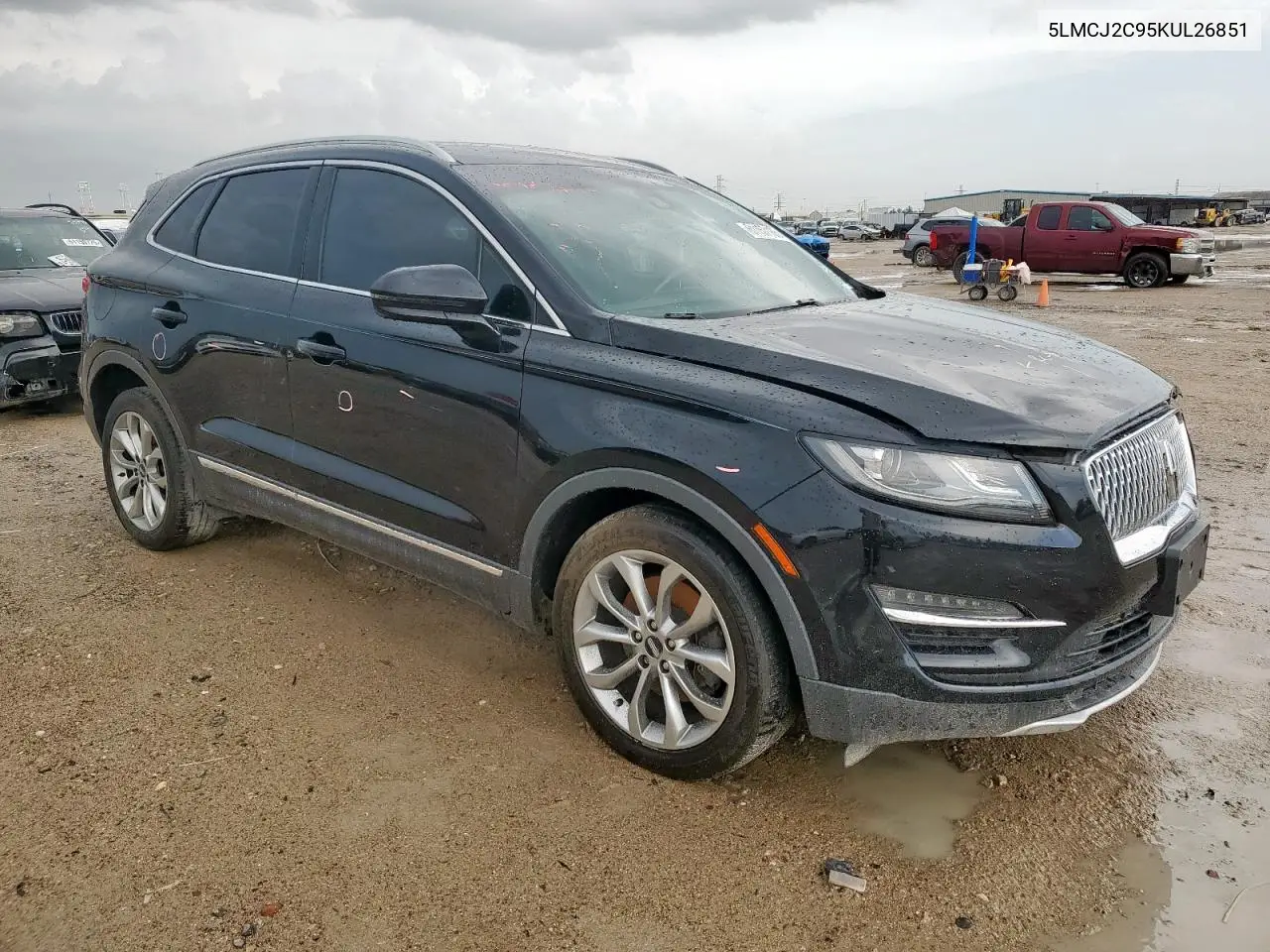 2019 Lincoln Mkc Select VIN: 5LMCJ2C95KUL26851 Lot: 61157135