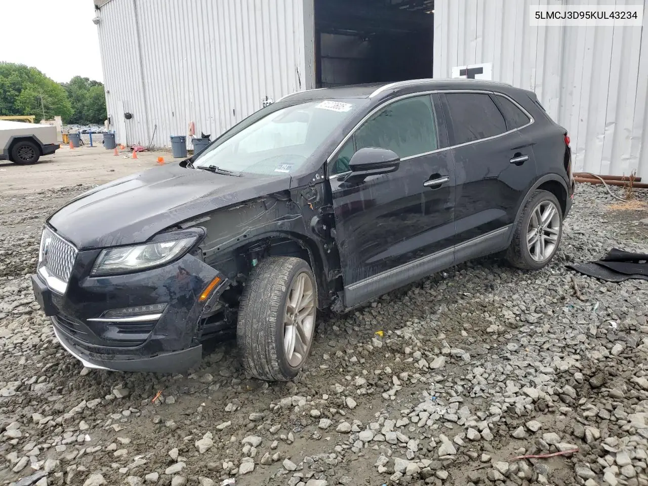 2019 Lincoln Mkc Reserve VIN: 5LMCJ3D95KUL43234 Lot: 61223605