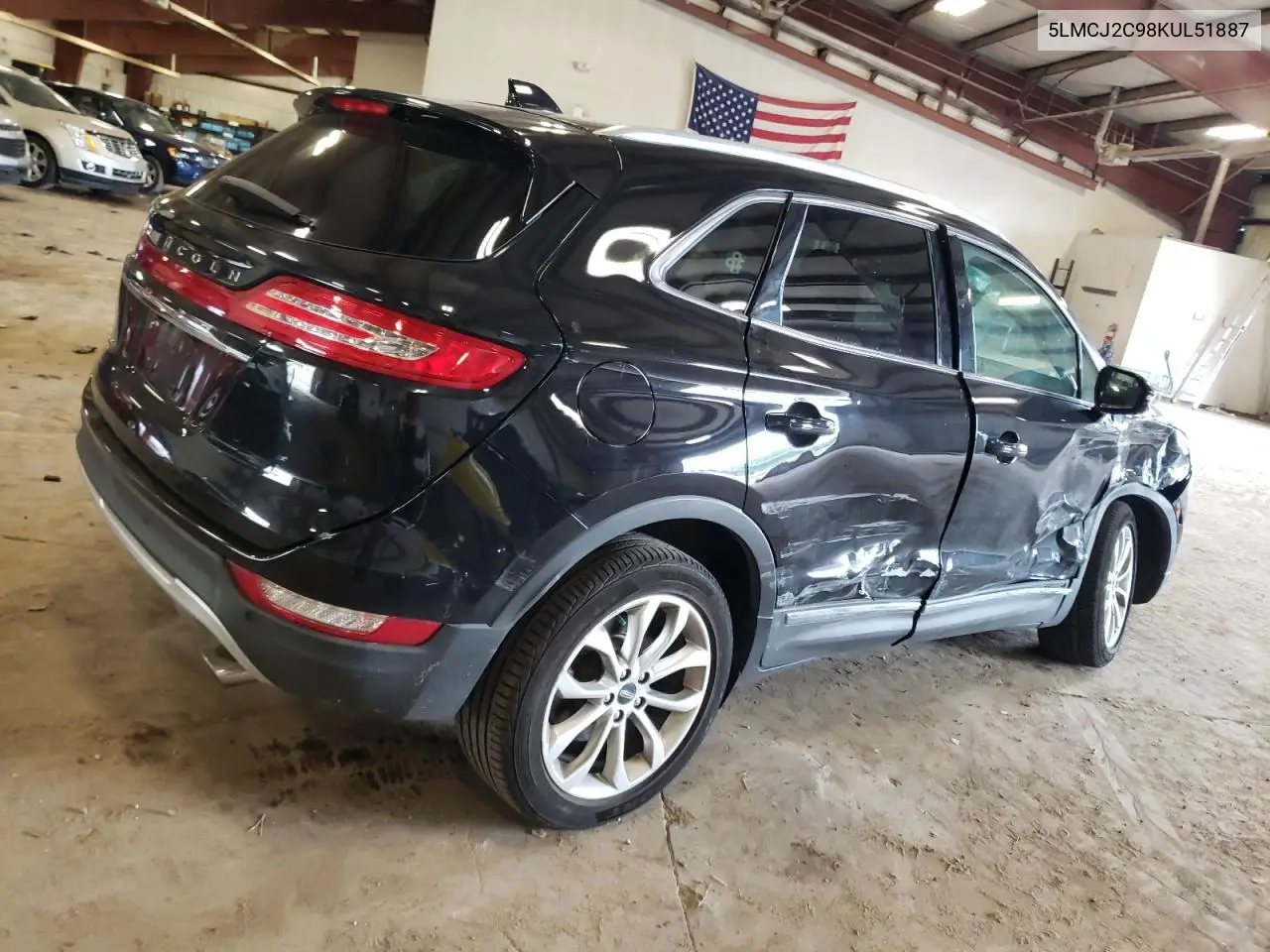 2019 Lincoln Mkc Select VIN: 5LMCJ2C98KUL51887 Lot: 61253055