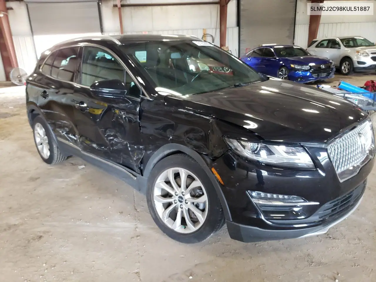 2019 Lincoln Mkc Select VIN: 5LMCJ2C98KUL51887 Lot: 61253055
