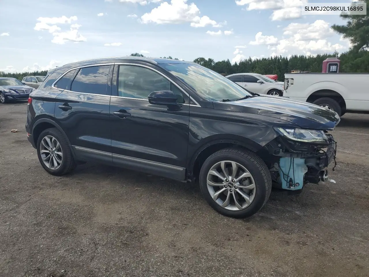 2019 Lincoln Mkc Select VIN: 5LMCJ2C98KUL16895 Lot: 61597835