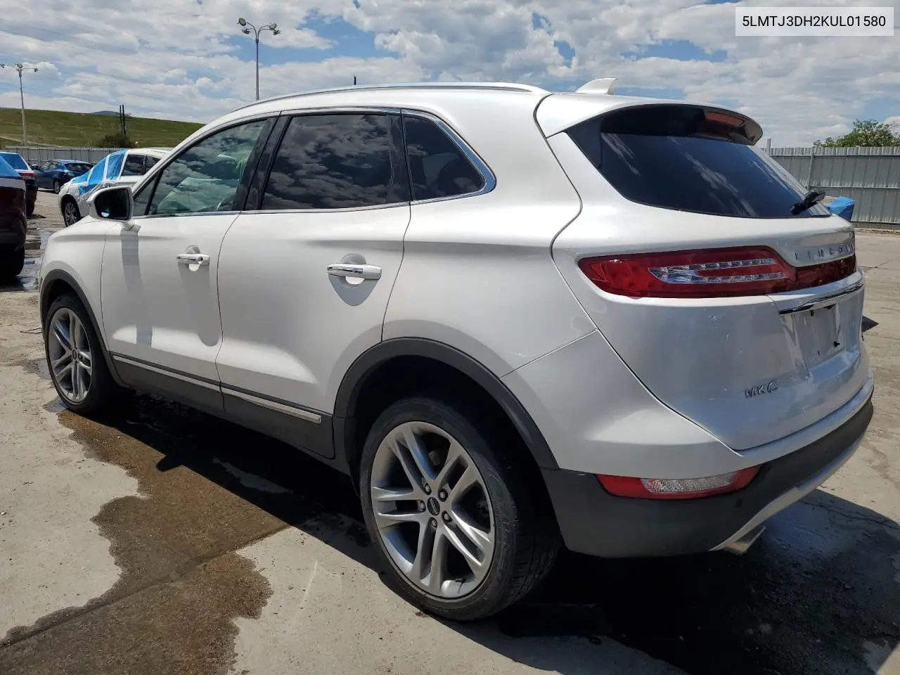 2019 Lincoln Mkc Reserve VIN: 5LMTJ3DH2KUL01580 Lot: 61611195