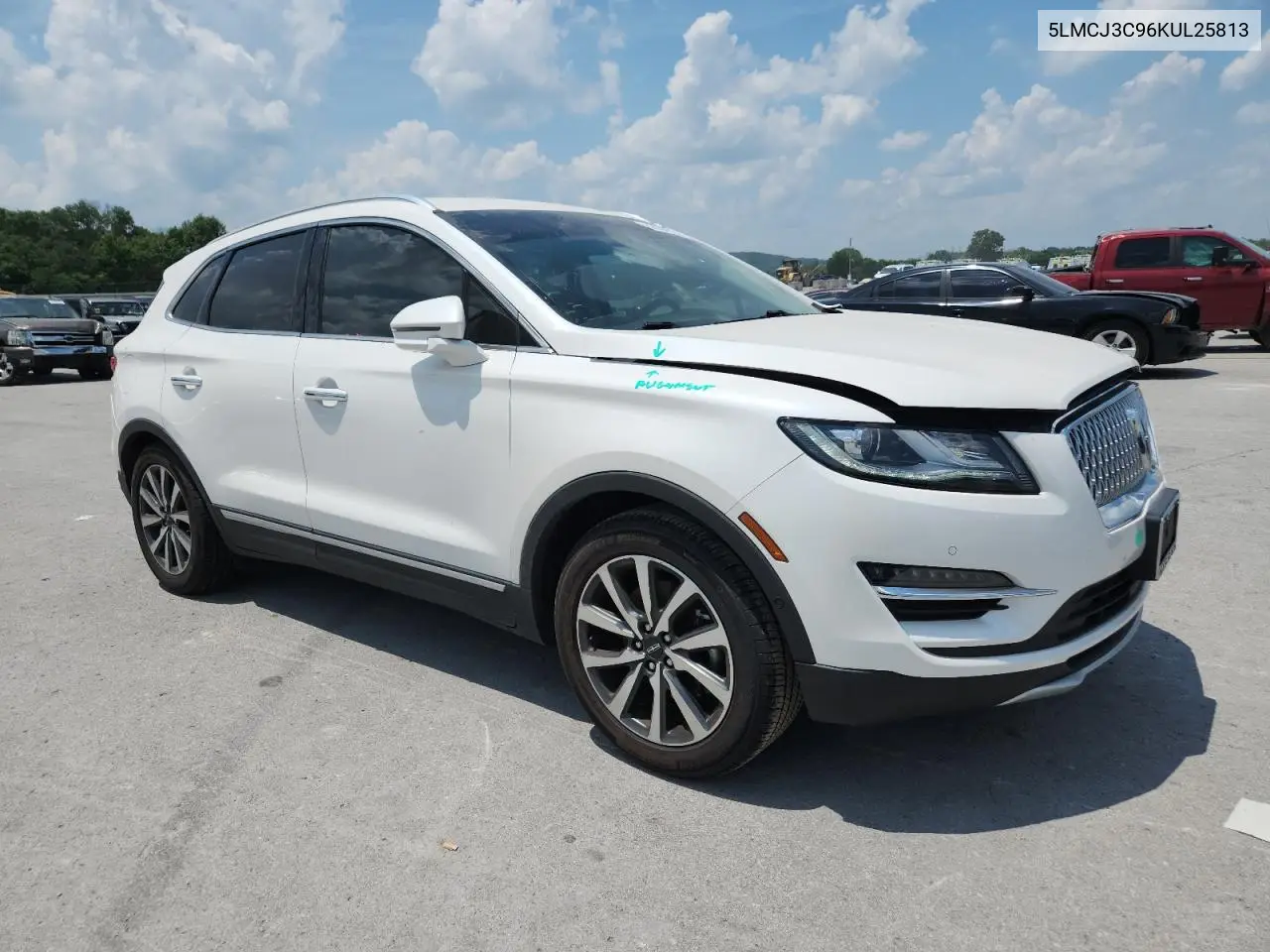 2019 Lincoln Mkc Reserve VIN: 5LMCJ3C96KUL25813 Lot: 62062935