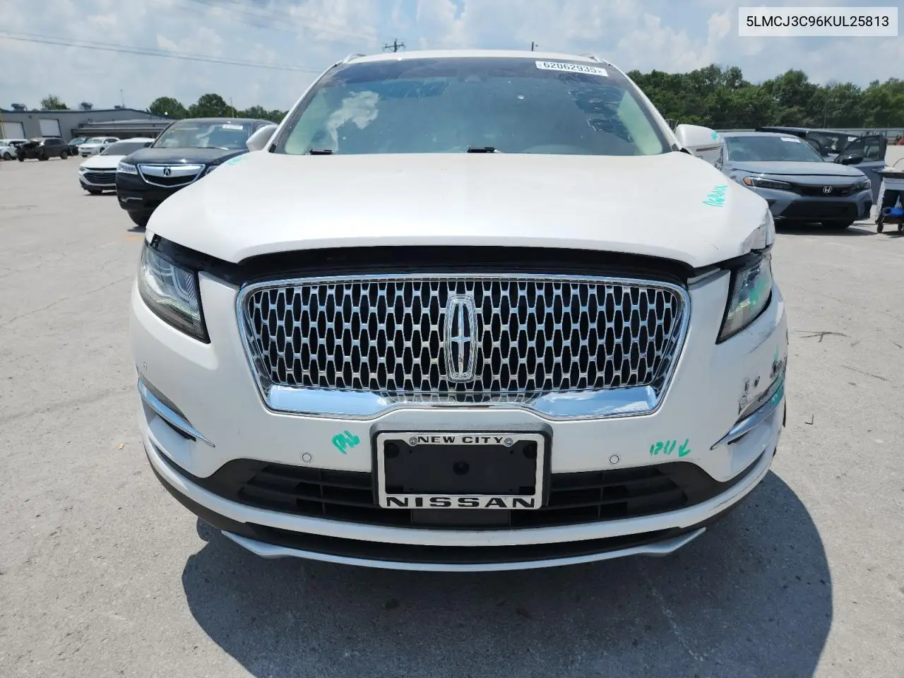 2019 Lincoln Mkc Reserve VIN: 5LMCJ3C96KUL25813 Lot: 62062935