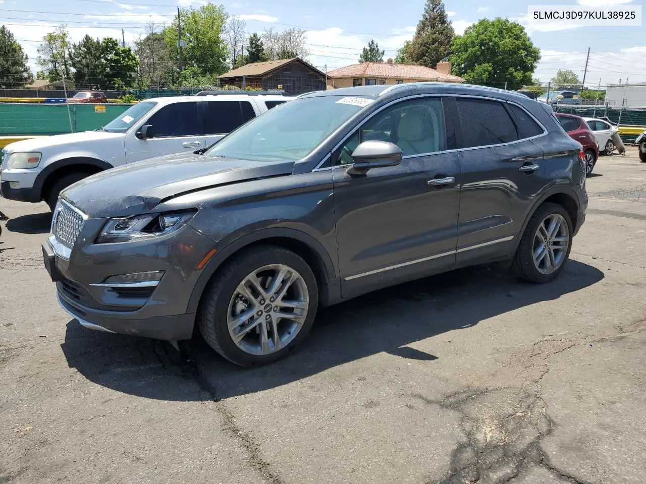 2019 Lincoln Mkc Reserve VIN: 5LMCJ3D97KUL38925 Lot: 62095365