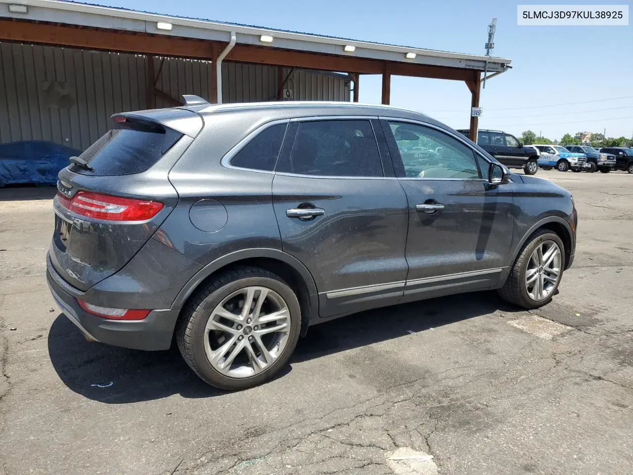 2019 Lincoln Mkc Reserve VIN: 5LMCJ3D97KUL38925 Lot: 62095365