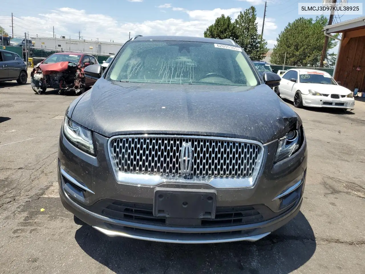 2019 Lincoln Mkc Reserve VIN: 5LMCJ3D97KUL38925 Lot: 62095365